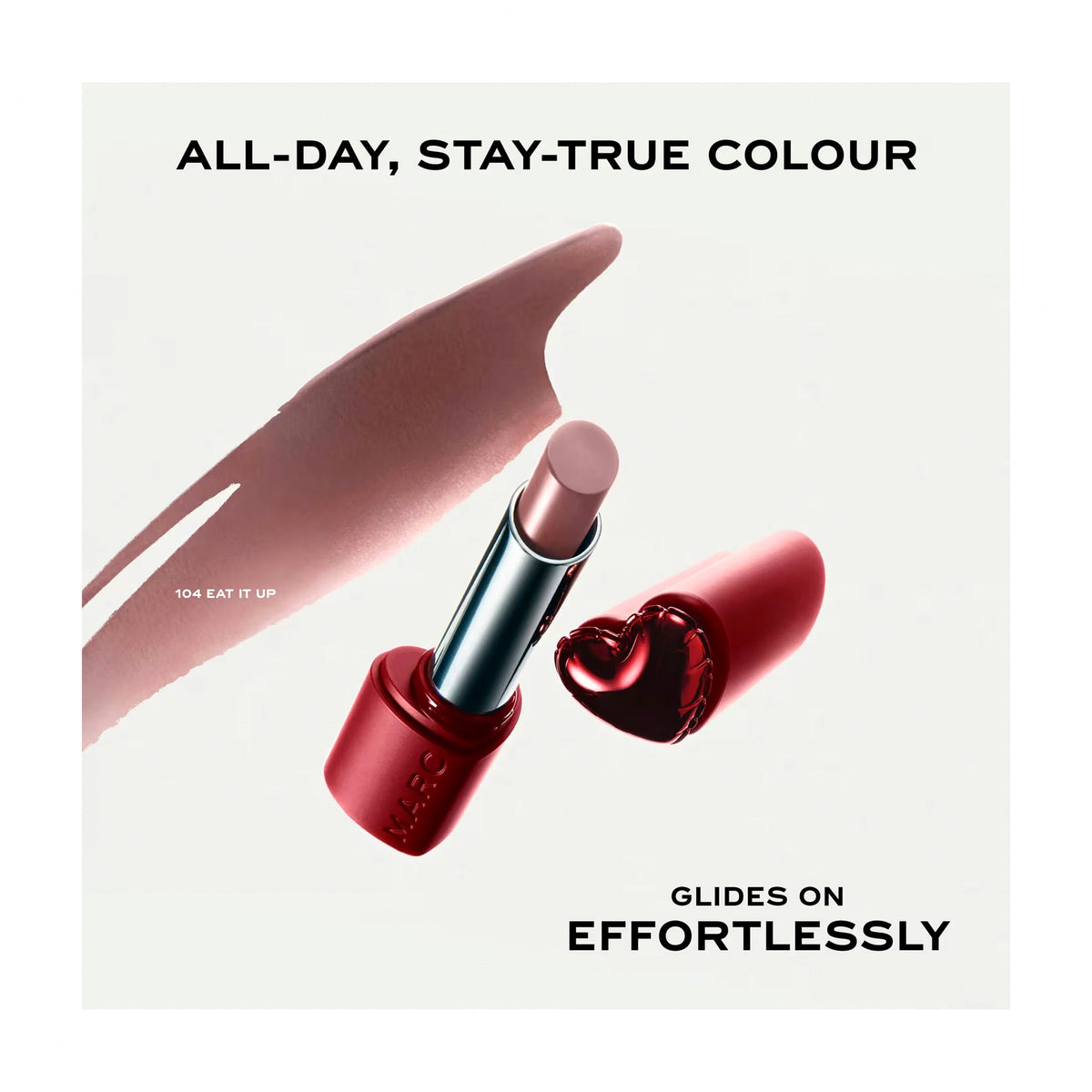 Marc Jacobs Heart On Lipstick - THAT'S HOT - INTENSE POP PINK
