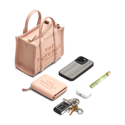 Marc Jacobs The Suede Small Tote Bag - COPPER