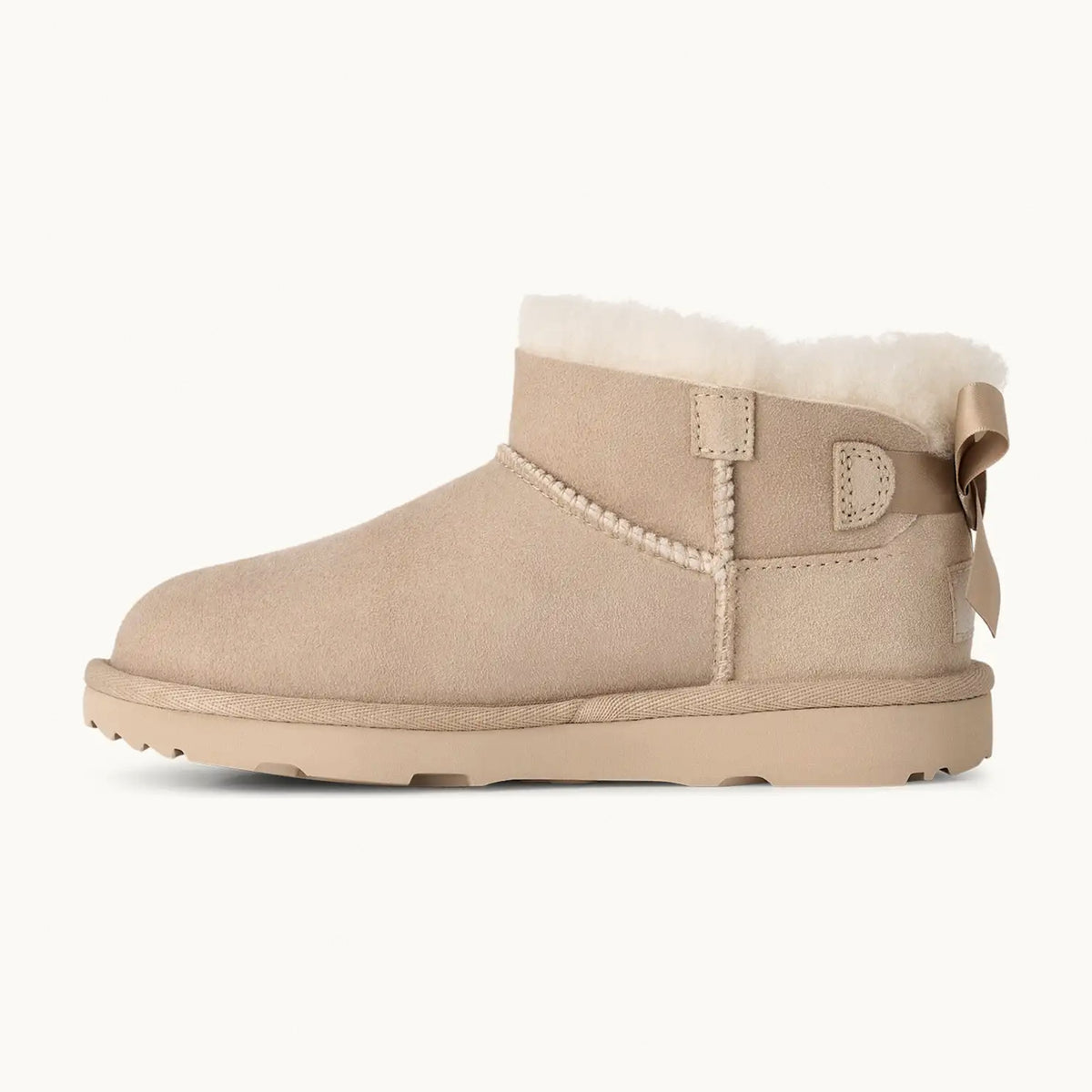 UGG Kids' Ultra Mini Bailey Bow - Sand