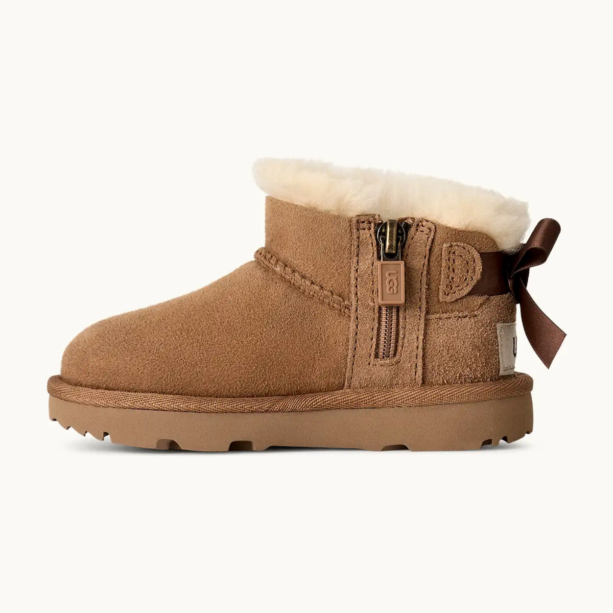 UGG Ultra Mini Bailey Bow - Chestnut