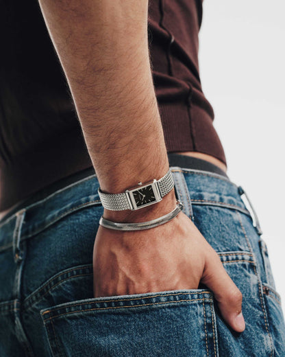 BREDA Virgil (Tethered) | Small 20mm - Silver/Midnight