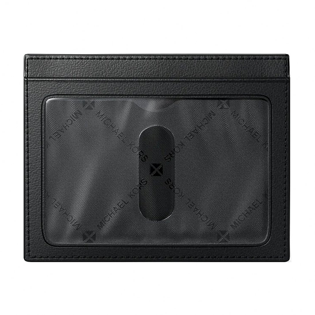 Michael Kors Cooper Signature Logo Card Case - BLACK