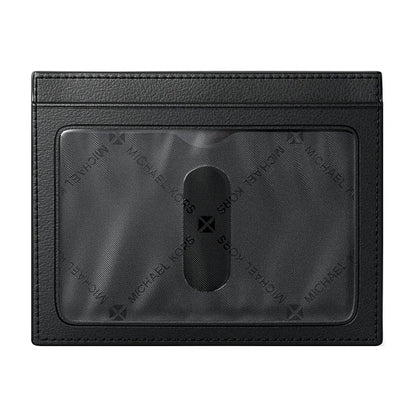 Michael Kors Cooper Signature Logo Card Case - BLACK