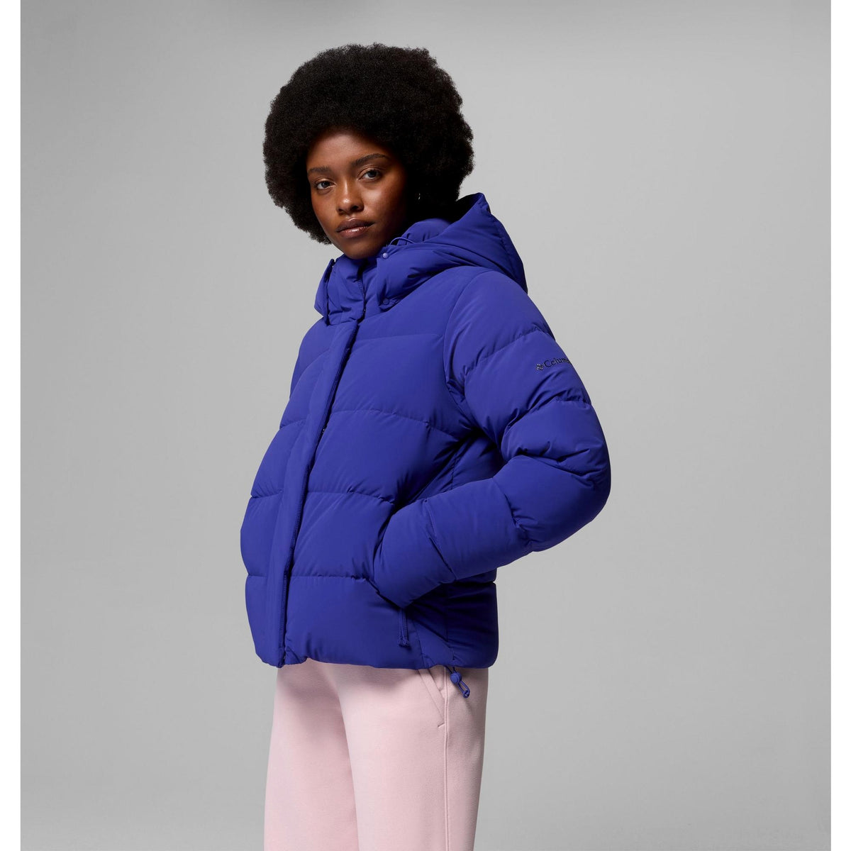 Columbia Women's Amaze Puff Hooded Jacket - Purple Quartz