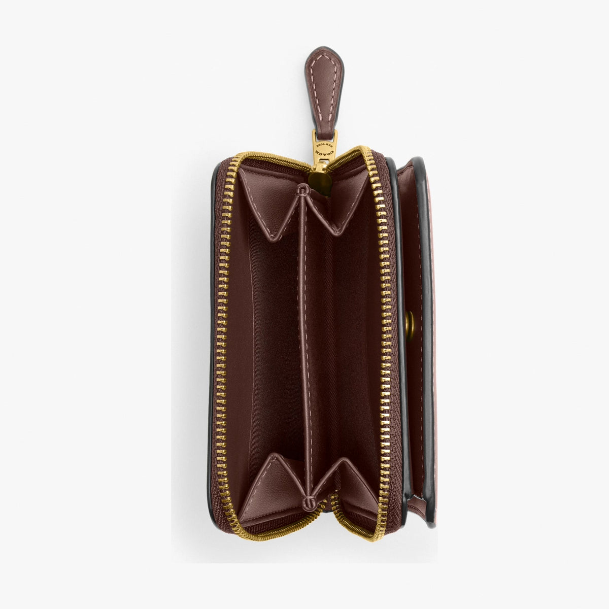 Coach New York Billfold Wallet - Brass/Maple