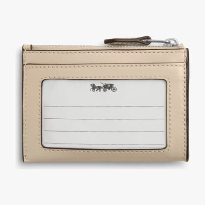 Coach Mini Skinny ID Case - Silver/Ivory