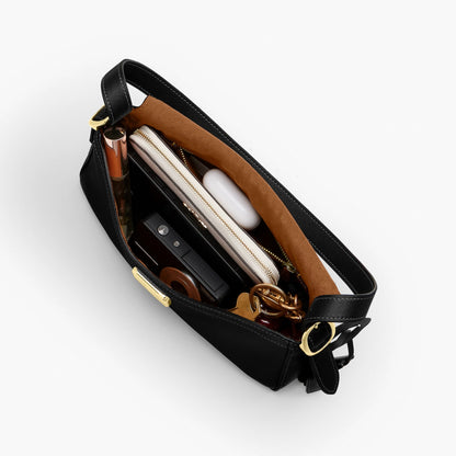Coach Etta Small Flap Shoulder Bag - Gold/Black