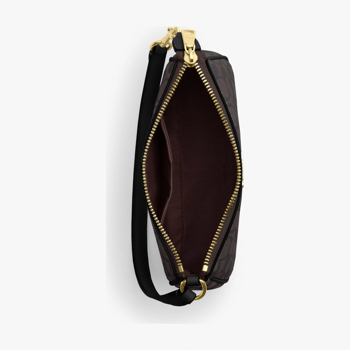 Coach Nolita 19 In Signature Canvas - Gold/Walnut/Black