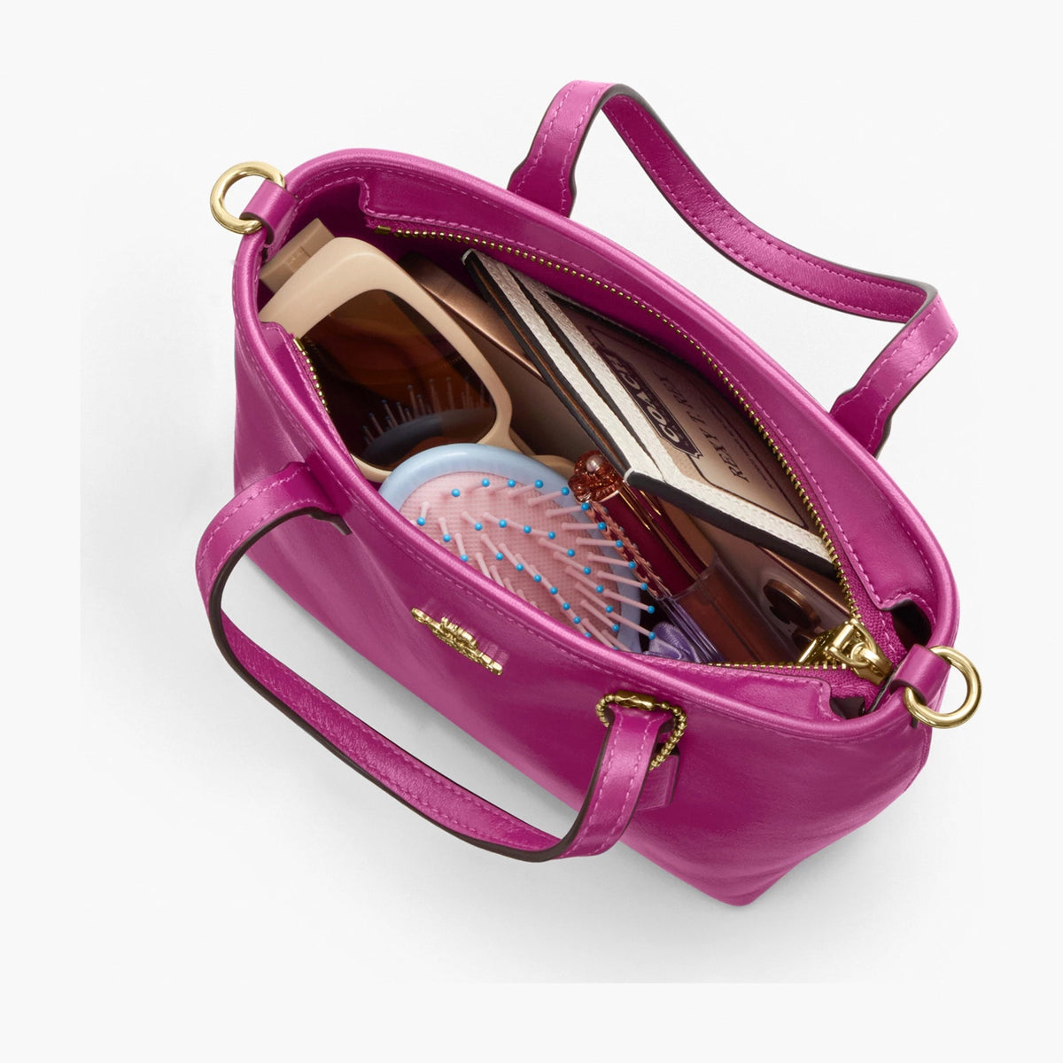 Coach City Mini Tote Bag - Im/Magenta