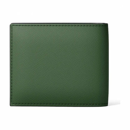 Michael Kors Cooper Saffiano Leather Billfold Wallet With Passcase - AMAZON GREEN