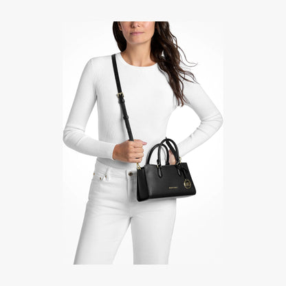 Michael Kors Arden Small Messenger Bag - BLACK