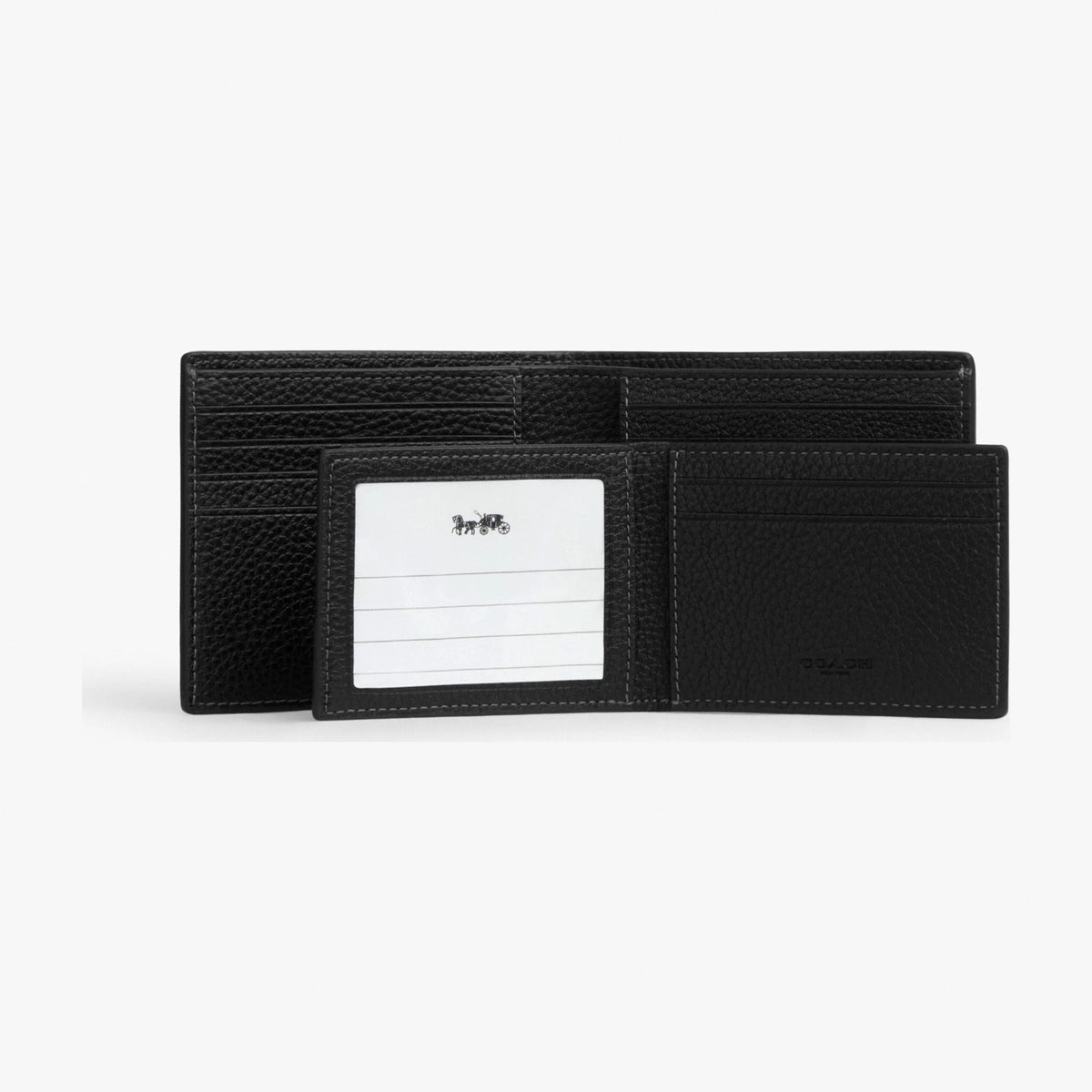 Coach 3-In-1 Wallet In Signature Leather - Black