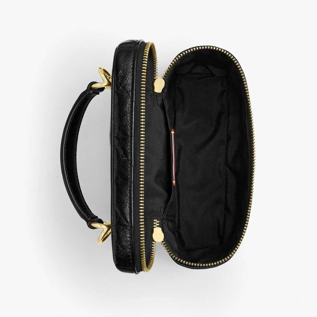 Coach Rainer Crossbody Bag 18 With Quilting - Gold/Black
