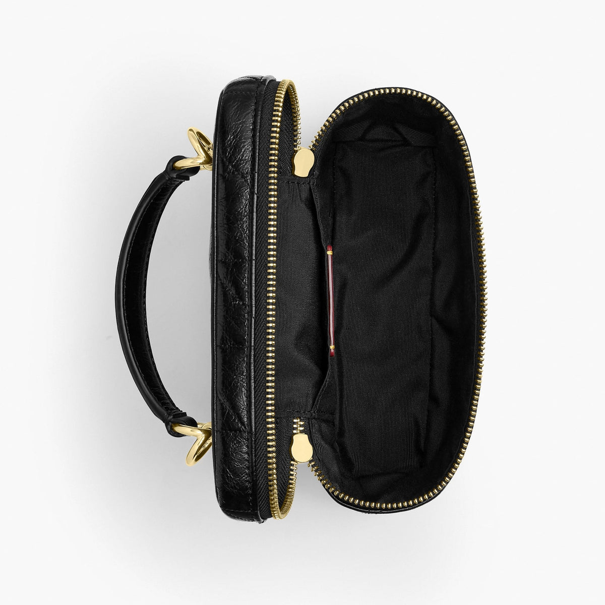 Coach Rainer Crossbody Bag 18 With Quilting - Gold/Black