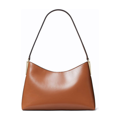 Tory Burch Small Robinson Shoulder Bag - Aged Tan