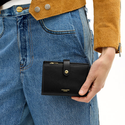 Coach 2-In-1 Wallet - Gold/Black