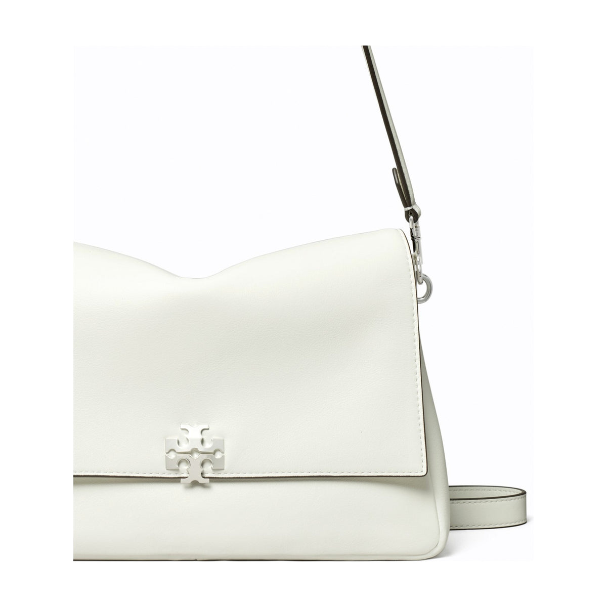 Tory Burch Charlie Shoulder Bag - Bianco