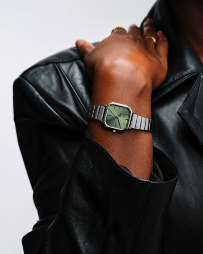 BREDA Esther - Silver/Moss