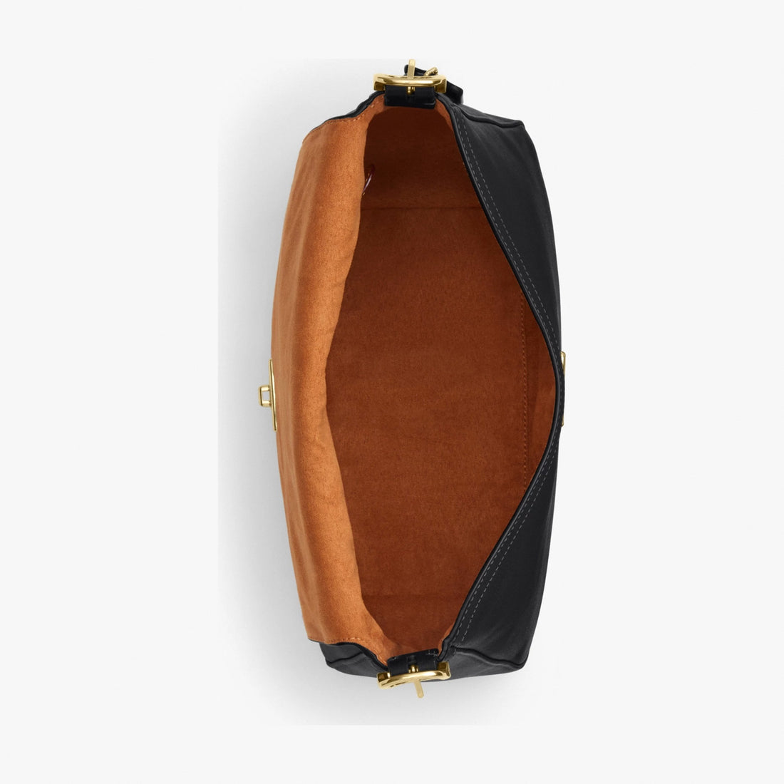 Coach Etta Flap Bag - Gold/Black