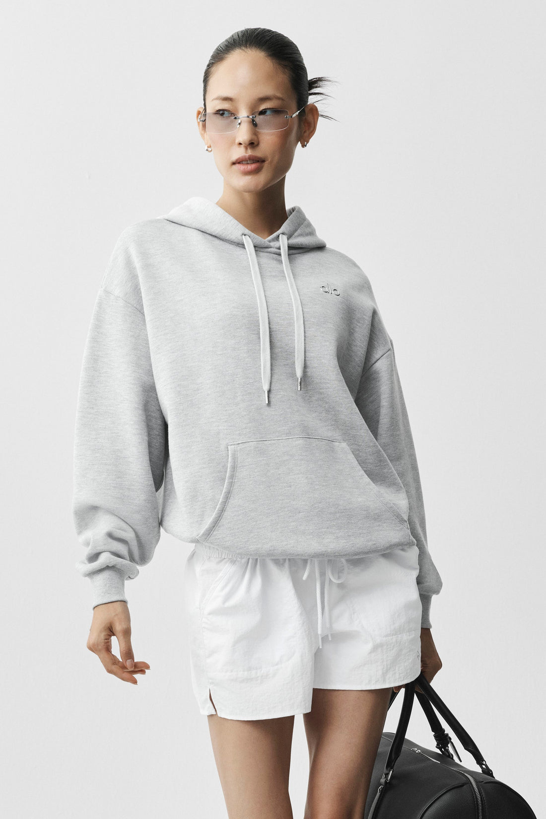 Alo Yoga Accolade Hoodie - Athletic Heather Grey