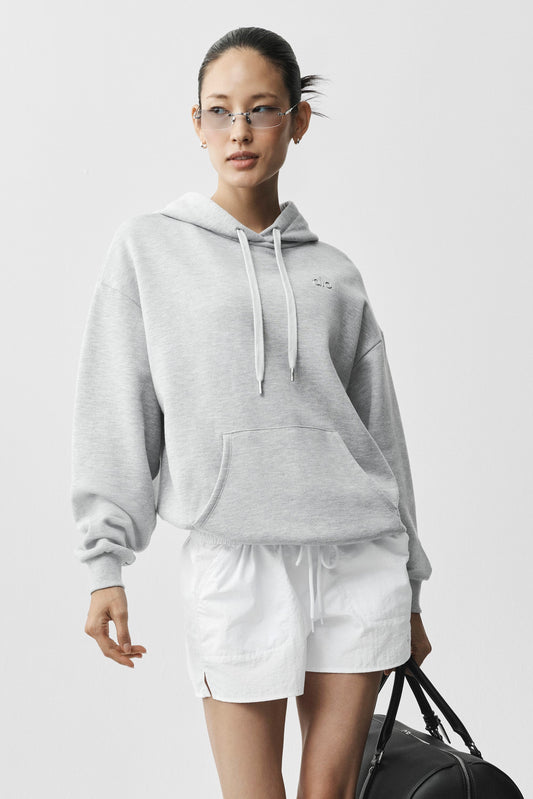 Alo Yoga Accolade Hoodie - Athletic Heather Grey