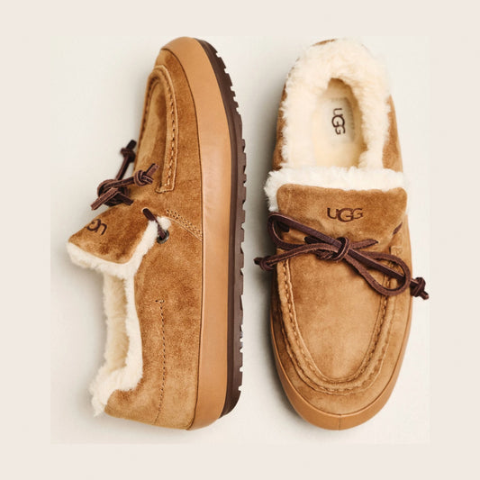UGG Quill Slip-on Moccasins - Chestnut