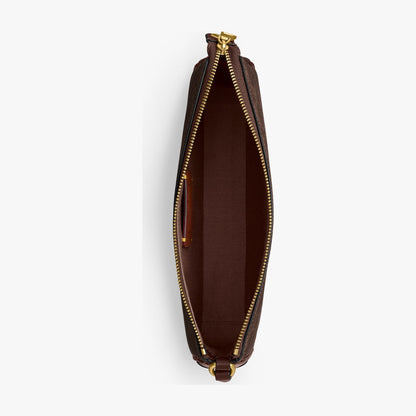 Coach Plaza Bag In Signature Canvas - Brass/Maple
