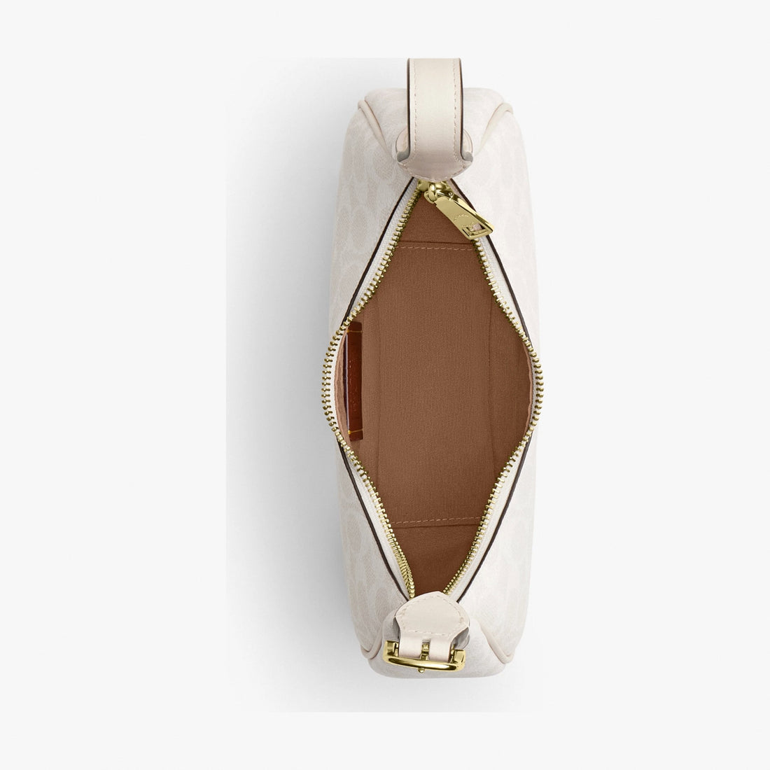Coach Emily Shoulder Bag In Signature Canvas - Gold/White/Chalk