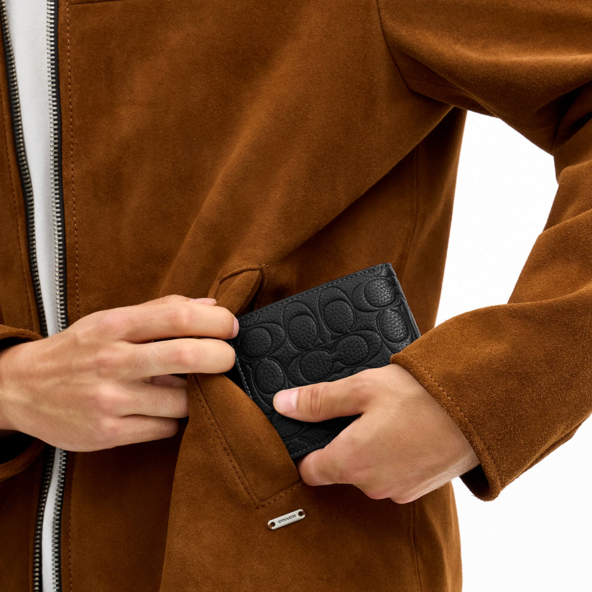 Coach 3-In-1 Wallet In Signature Leather - Black