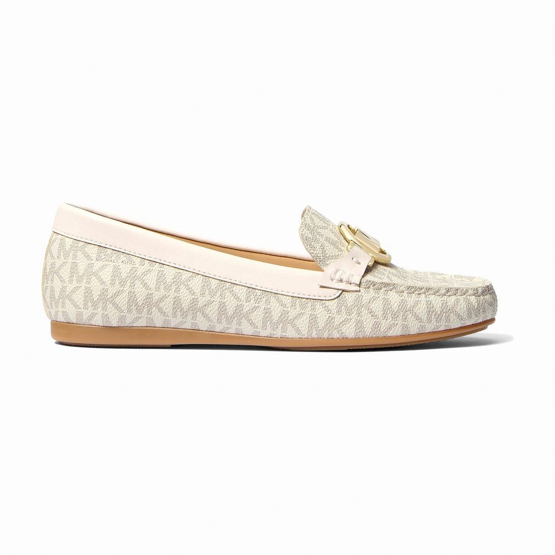 Michael Kors Fulton Signature Logo Moccasin - VANILLA