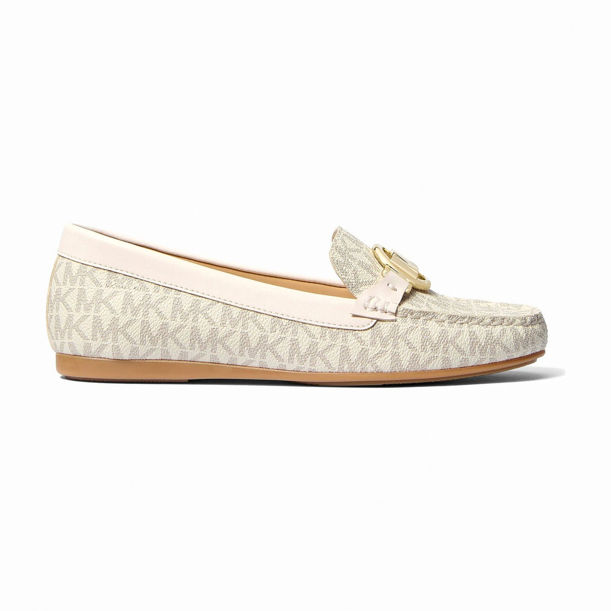 Michael Kors Fulton Signature Logo Moccasin - VANILLA