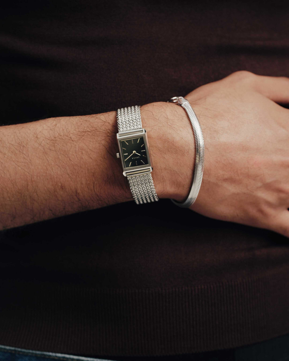 BREDA Virgil (Tethered) | Small 20mm - Silver/Midnight