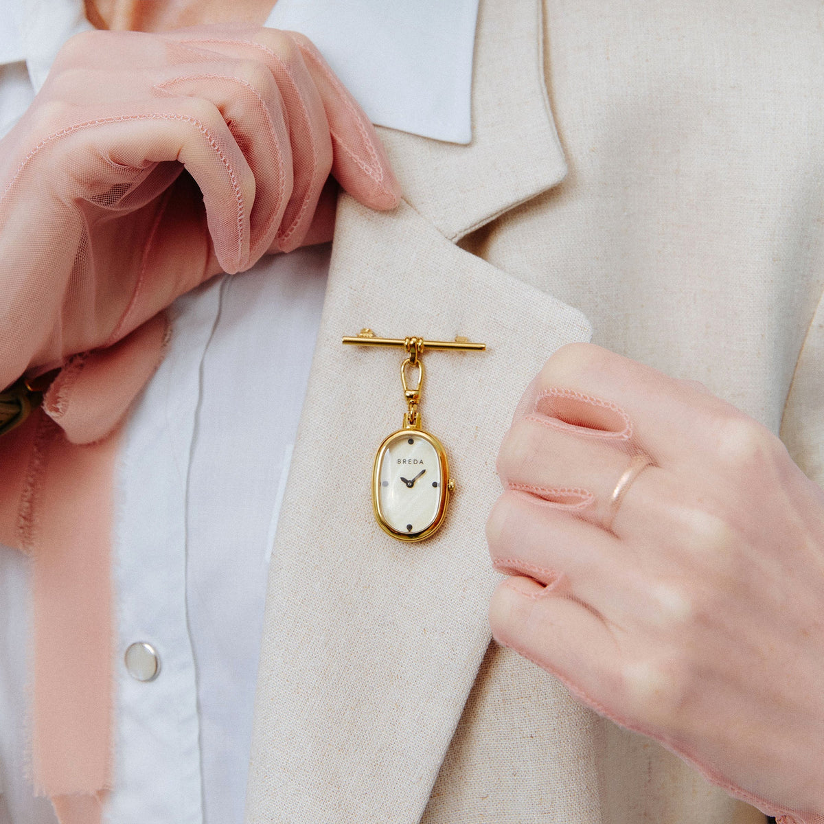 BREDA Jane (Time Charm) - Gold/Champagne