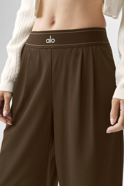 Alo Yoga Suit Up Trouser (Long) - Espresso