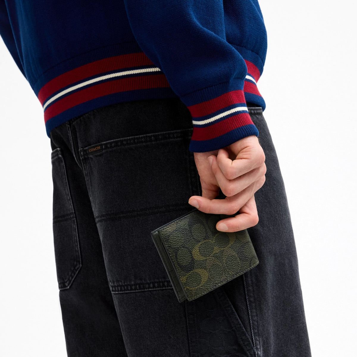 Coach 3-In-1 Wallet In Signature Camo Print - Green