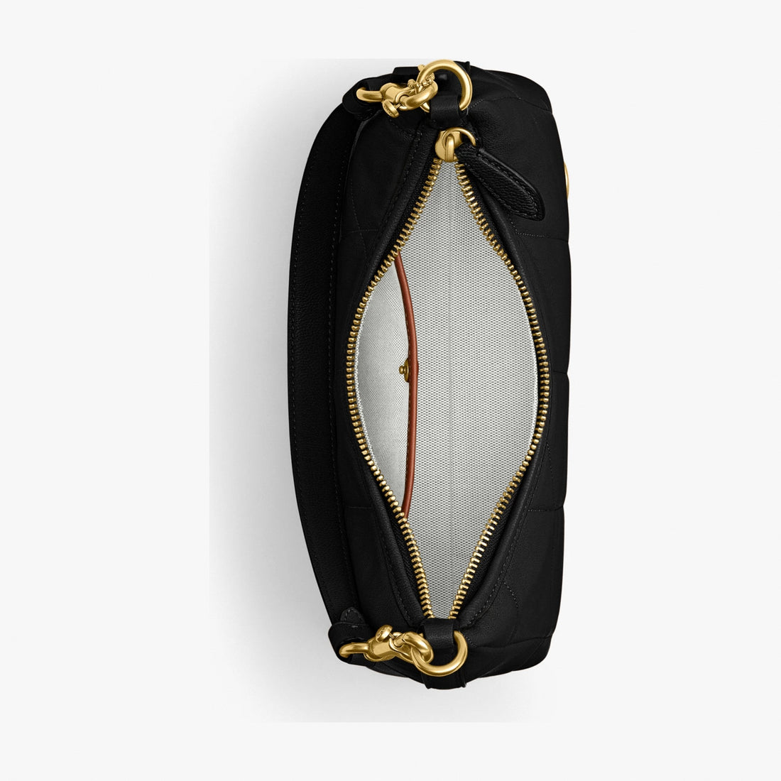 Coach Juliet Shoulder Bag 25 With Quilting - Brass/Black
