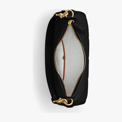 Coach Juliet Shoulder Bag 25 With Quilting - Brass/Black