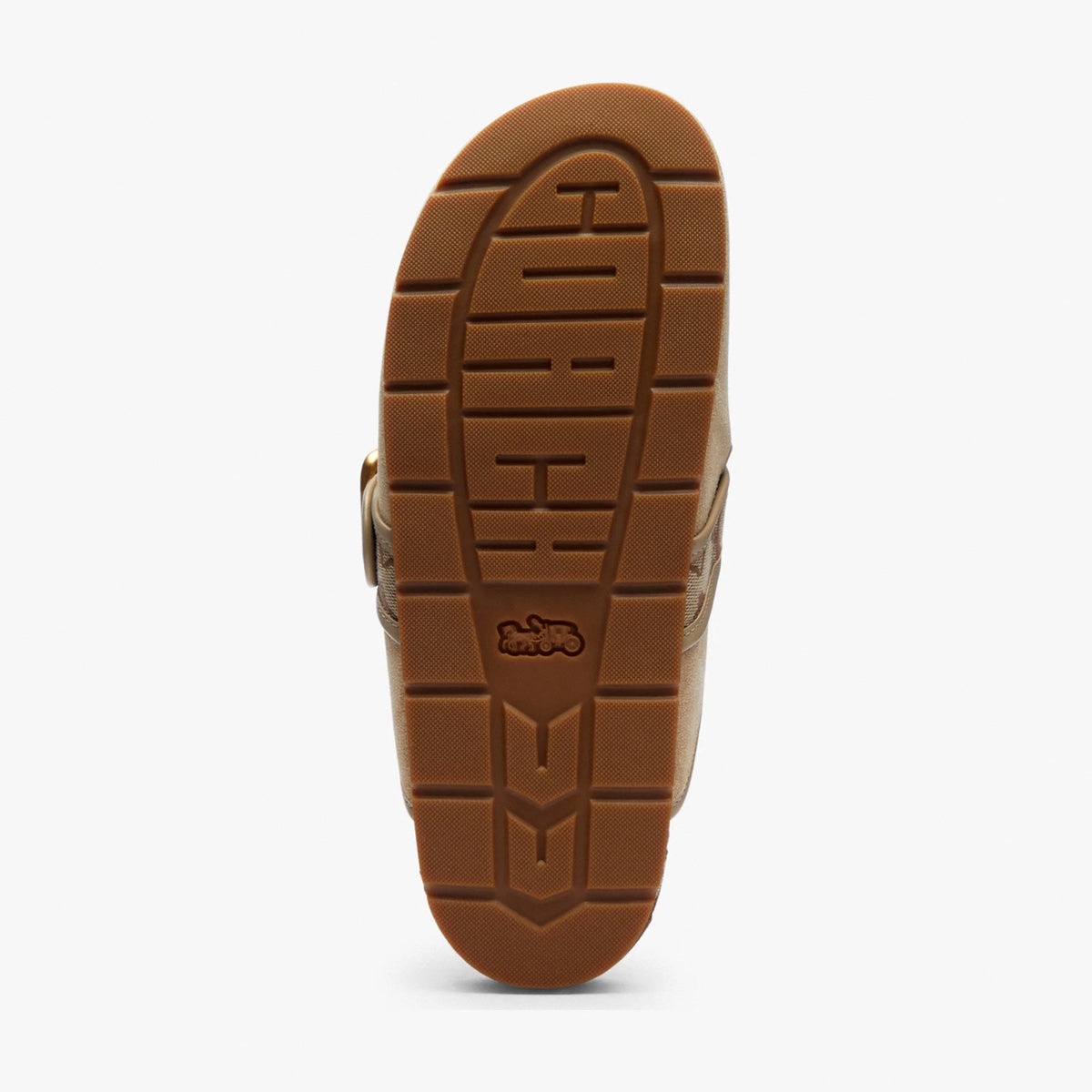 Coach Archival Buckle Clog With Signature Jacquard - Oat