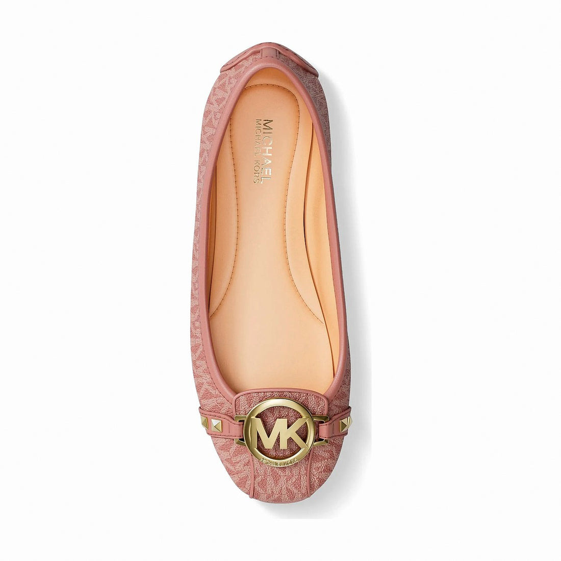 Michael Kors Fulton Studded Logo Moccasin - SUNSET ROSE