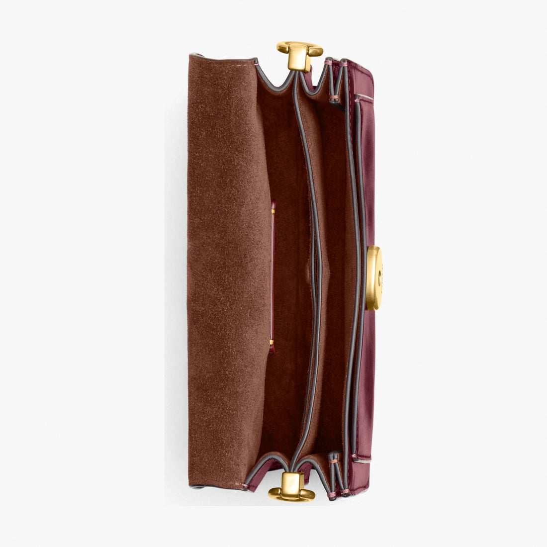 Coach Tabby Shoulder Bag 20 - Brass/Dark Cherry