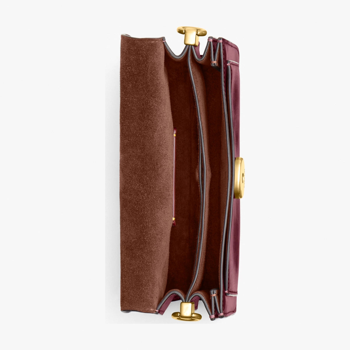 Coach Tabby Shoulder Bag 20 - Brass/Dark Cherry