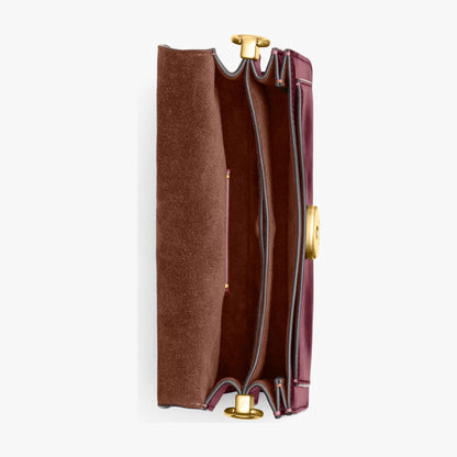 Coach Tabby Shoulder Bag 20 - Brass/Dark Cherry