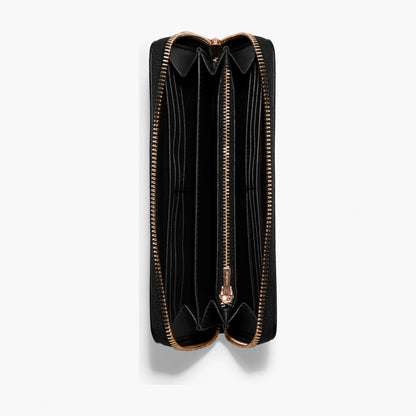 Coach Long Zip Around Wallet - Gold/Black