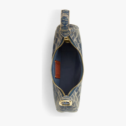 Coach Emily Shoulder Bag In Signature Regenerative Cotton Denim - Gold/Denim