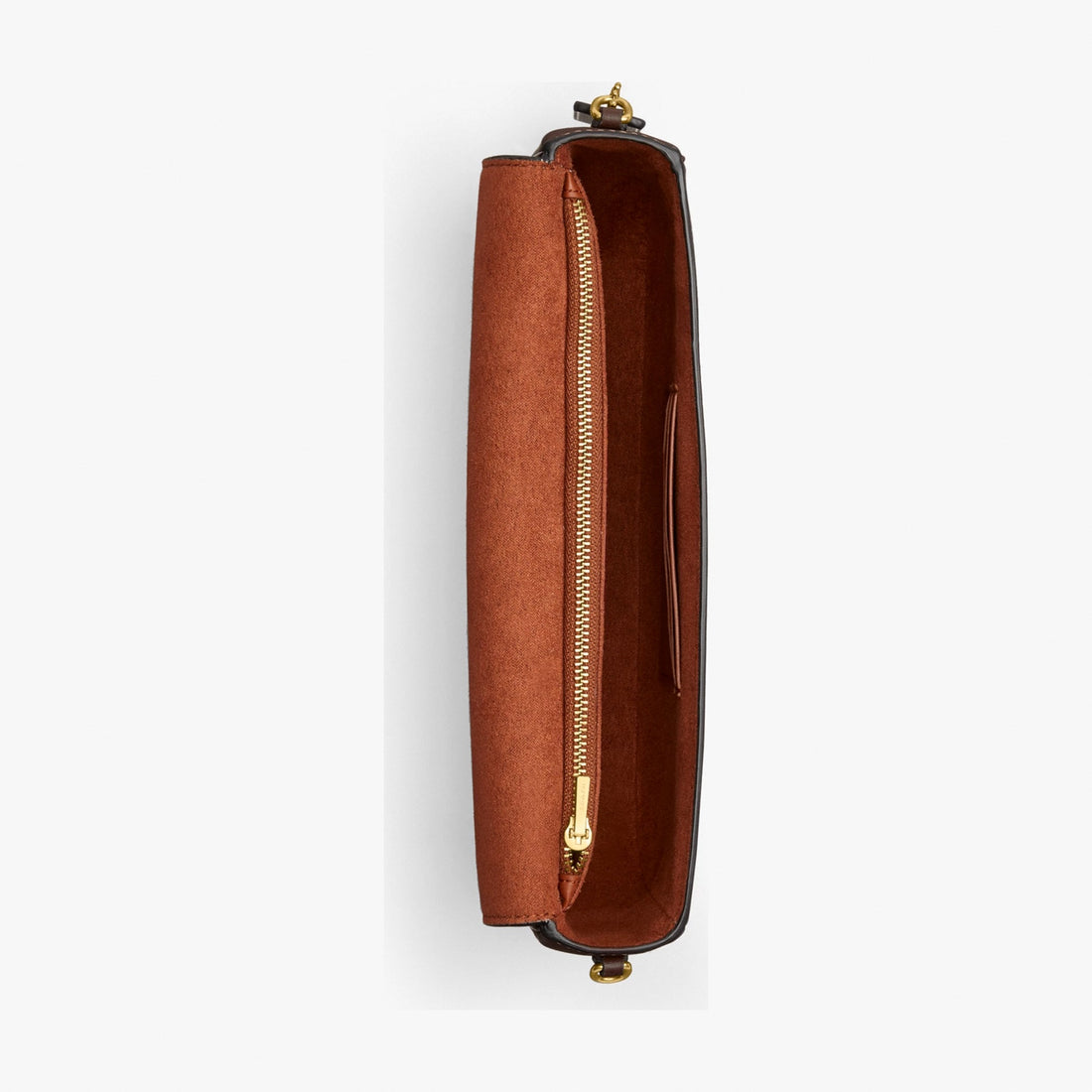 Coach Brook Flap Chain Bag - Brass/Maple