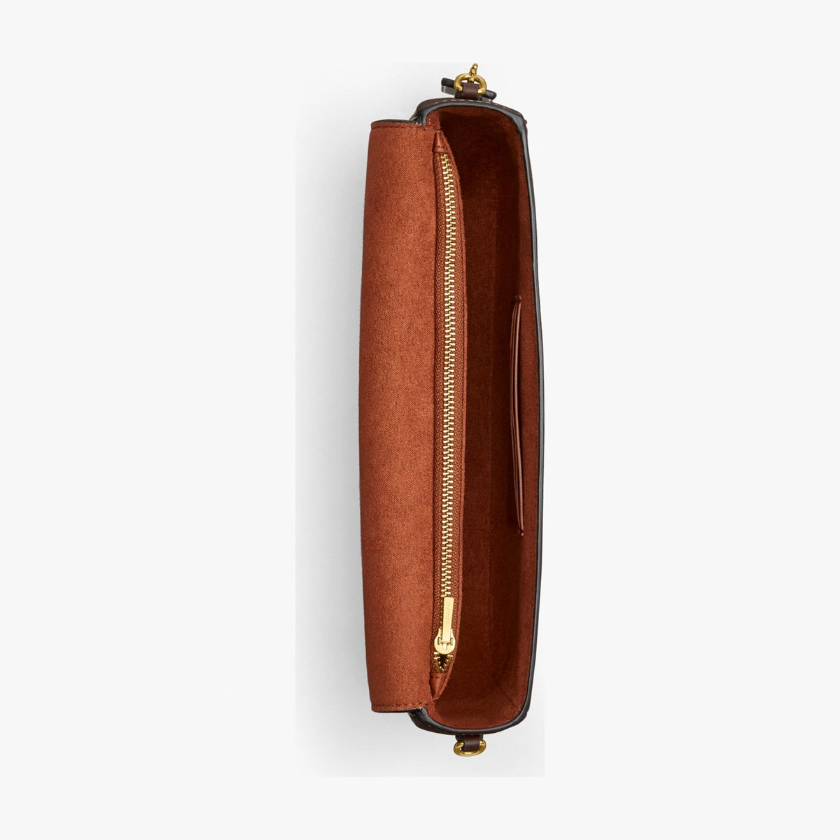 Coach Brook Flap Chain Bag - Brass/Maple