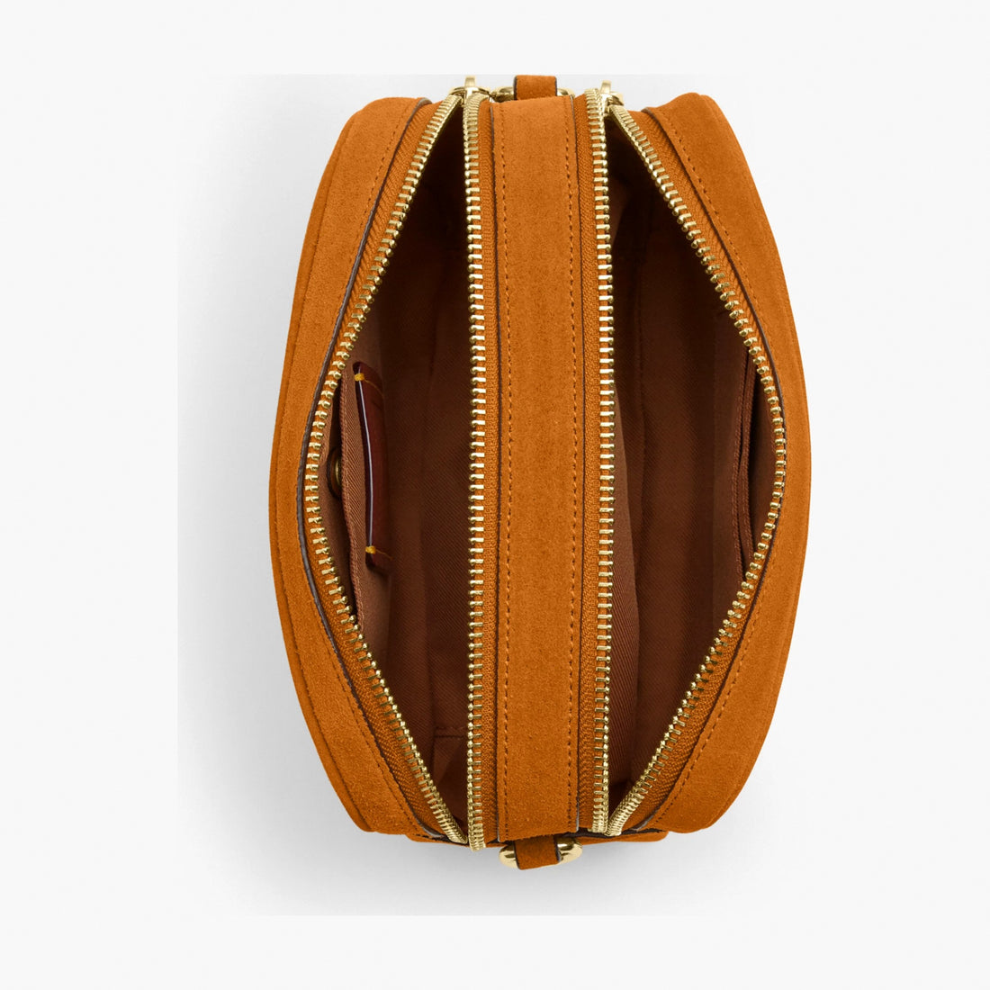 Coach Mini Carey Crossbody Bag - Gold/Marigold