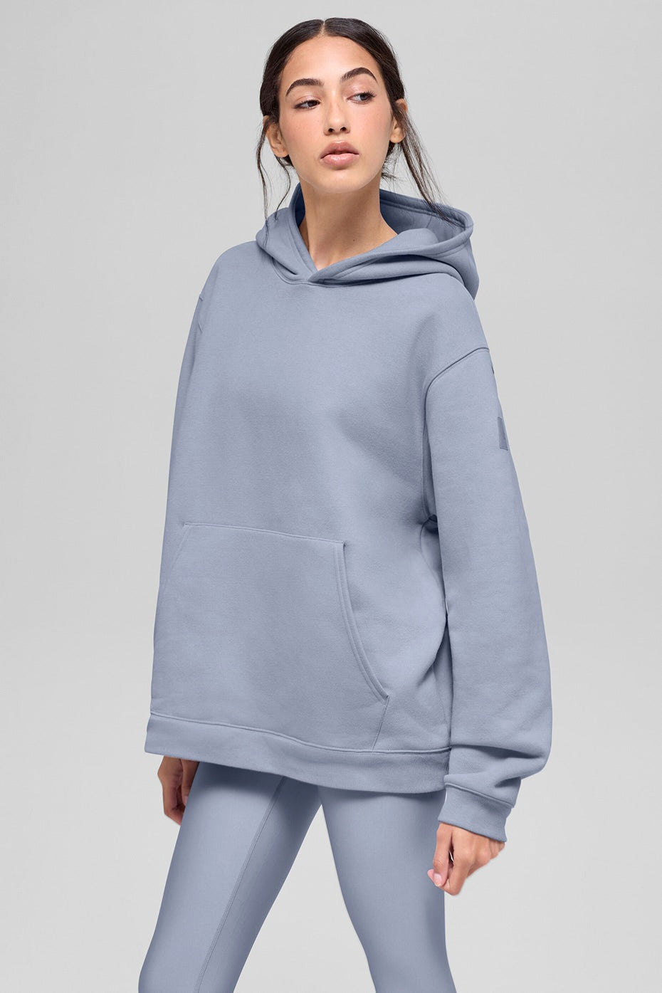 Alo Yoga Renown Heavy Weight Hoodie - Winter Frost