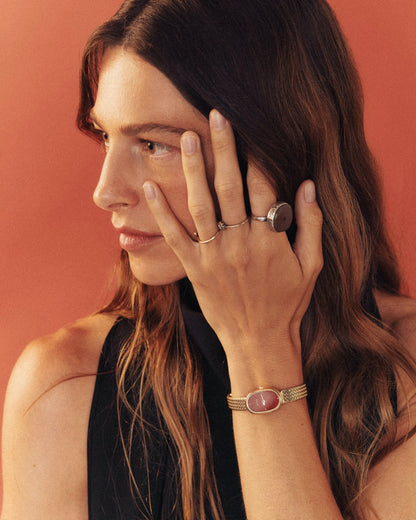 BREDA Jane (Tethered) | Small 18mm - Gold/Scarlet