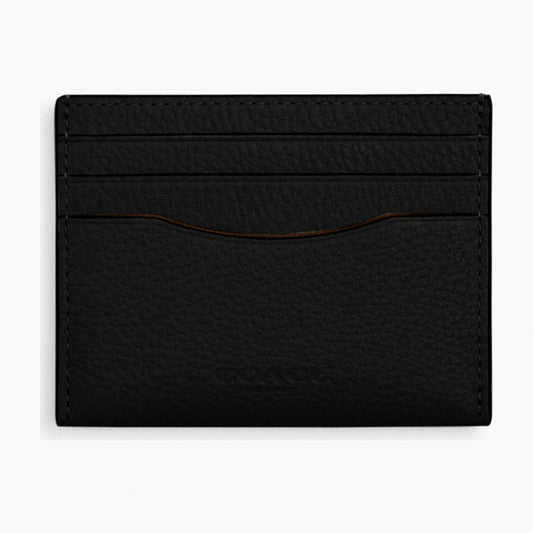 Coach Slim ID Card Case - Black